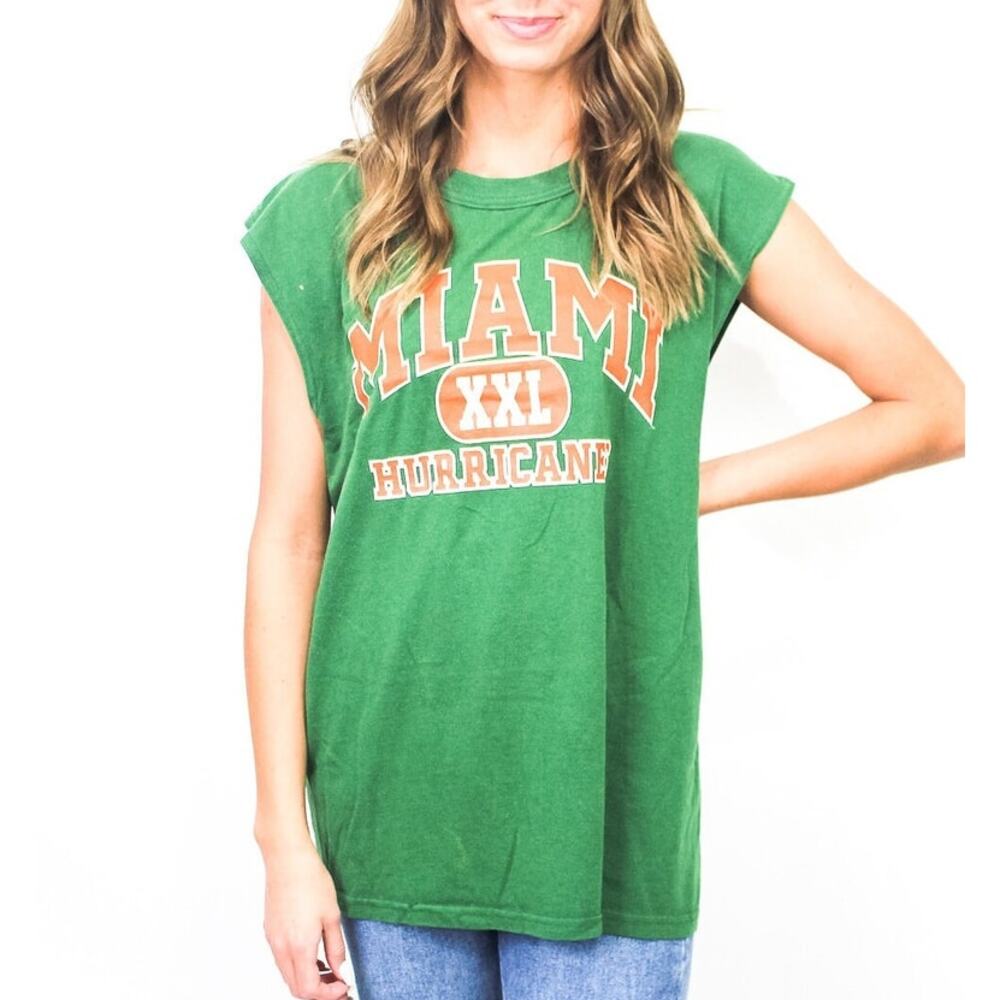 University of Miami Vintage Tee - L